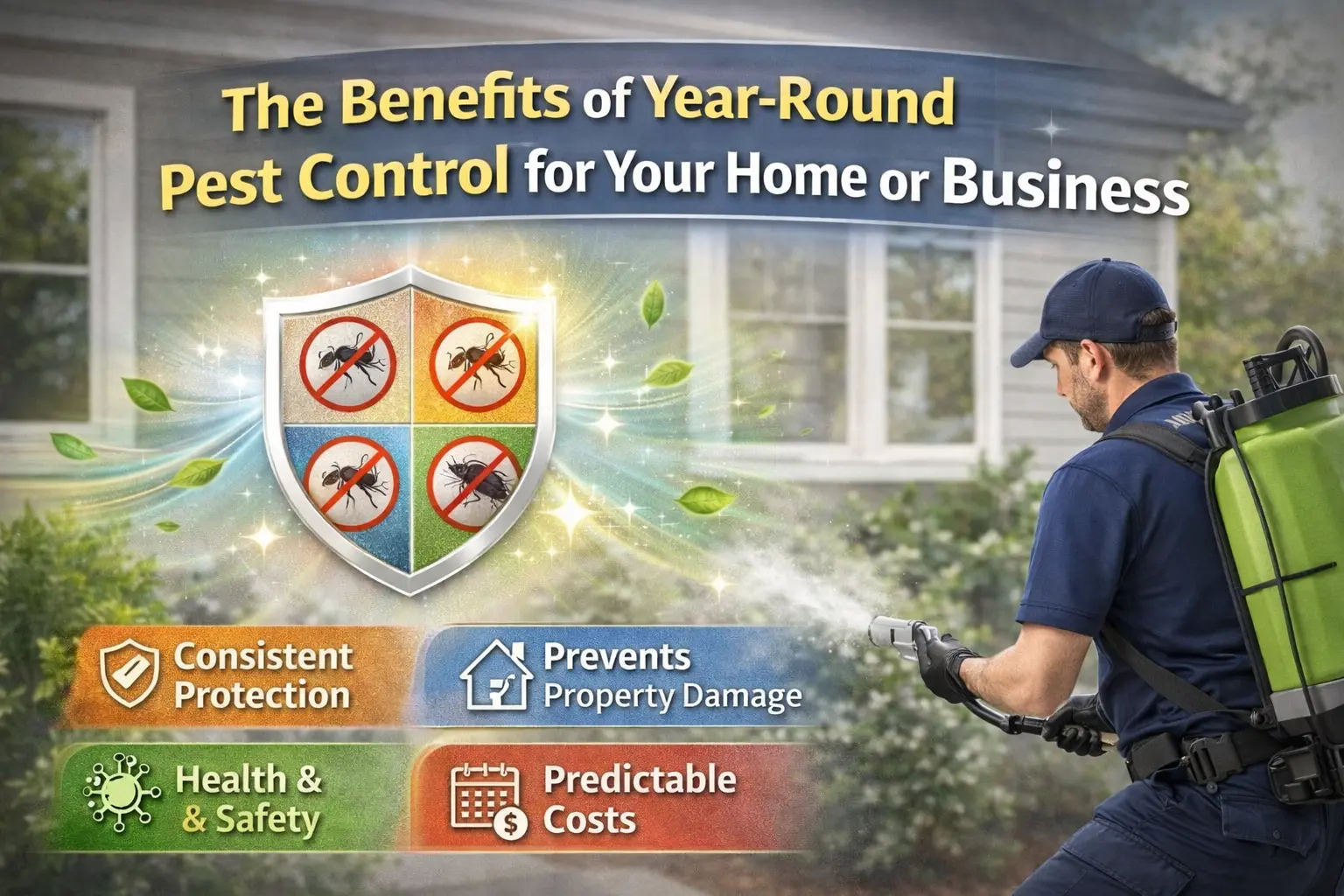 The Benefits of Year-Round Pest Control for Your Home or Business